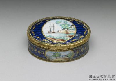 图片[2]-Copper-body painted enamel box, 18th century, Qing dynasty-China Archive